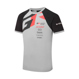 Koszulka t-shirt WRC Toyota Gazoo Racing Team srebrna Koszulka t-shirt WRC Toyota Gazoo Racing Team srebrna