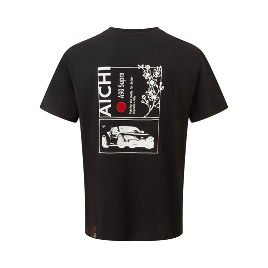 Koszulka t-shirt Aichi Toyota Gazoo Racing 2026 czarna