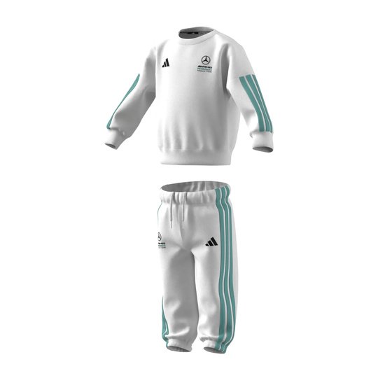 Zestaw niemowlęcy DNA Longsleeve biały Mercedes AMG F1 2026