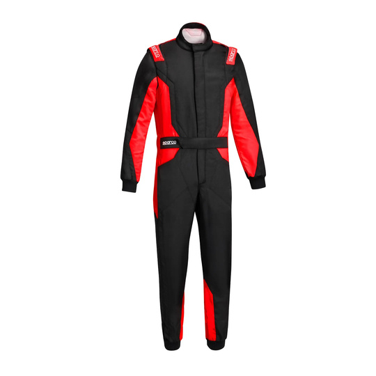 Kombinezon Sparco Sprint Advanced czarny/czerwony (FIA)