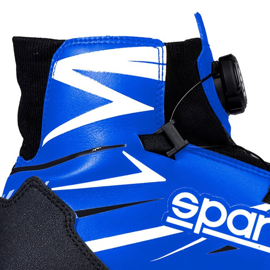 Buty Sparco K-Rapid Rotor niebieskie (FIA)