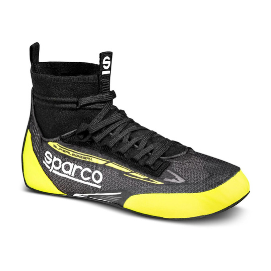 Buty Sparco Superleggera MY23 czarne/żółte (FIA)