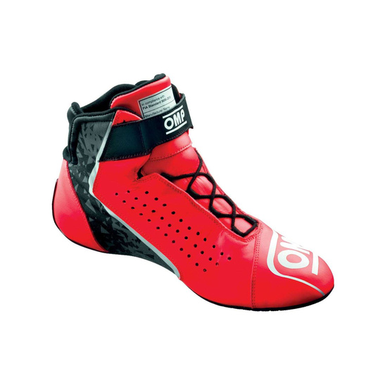 Buty wyścigowe OMP ONE EVO X czerwone (FIA)