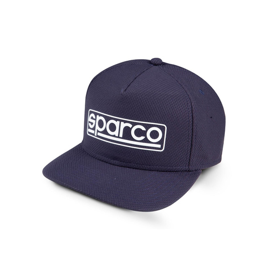 Czapka męska baseballowa Sparco STRETCH granatowa