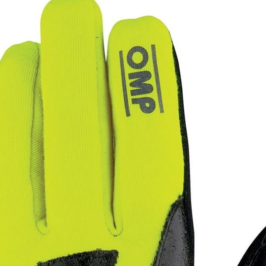 Rękawice OMP PRO Mech S żółte (FIA)