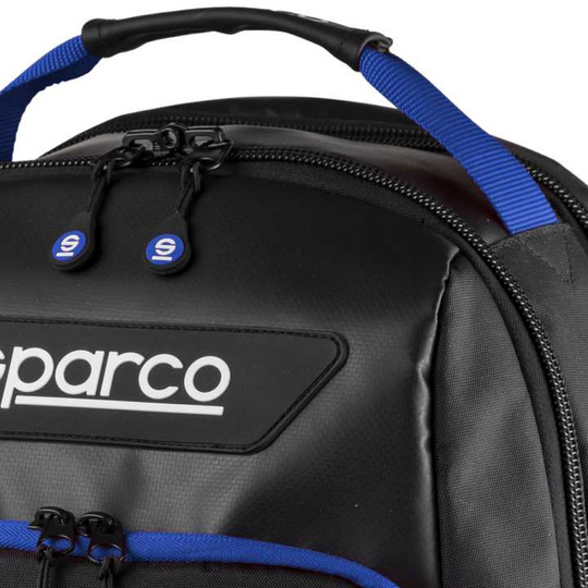 Plecak Superstage Sparco czarny/niebieski
