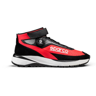 Buty dla pilotów Sparco CHRONO czarno-czerwone (FIA)