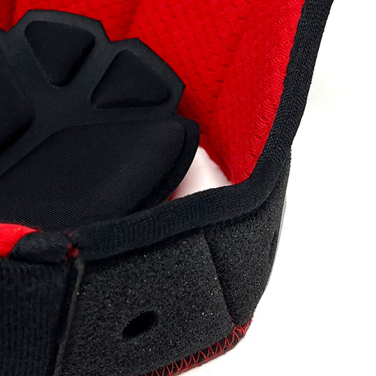 Wkładka górna do kasków Sparco Stealth / Flux czerwona