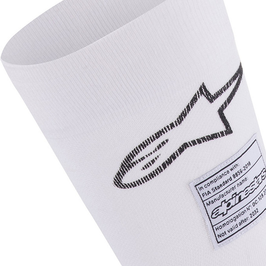Skarpety Alpinestars ZX V4 białe (FIA)
