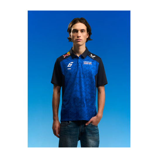 Koszulka polo Isack Hadjar Team Red Bull Racing F1 2026