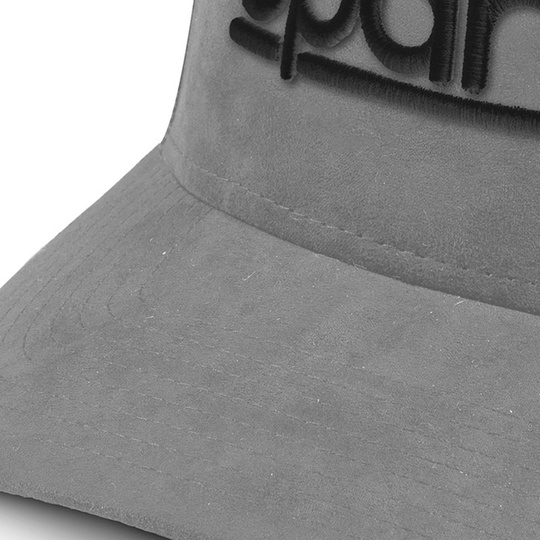 Czapka z daszkiem Suede Sparco szara