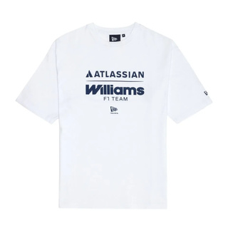 Koszulka t-shirt Logo Williams F1 2026 biała Koszulka t-shirt Logo Williams F1 2026 biała