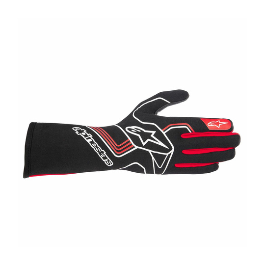 Rękawice wyścigowe Alpinestars Tech-1 RACE V3 czarno-czerwone (FIA)
