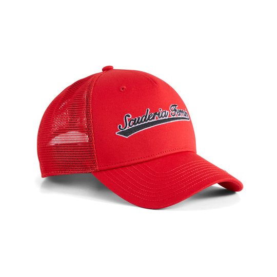 Czapka baseballowa czerwona męska SF Trucker Scuderia Ferrari F1 2026