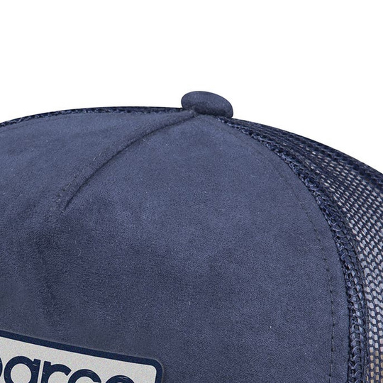 Czapka z daszkiem Trucker Sparco granatowa