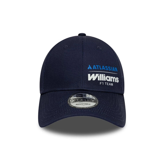 Czapka baseballowa męska Essential granatowa Williams Racing 2026