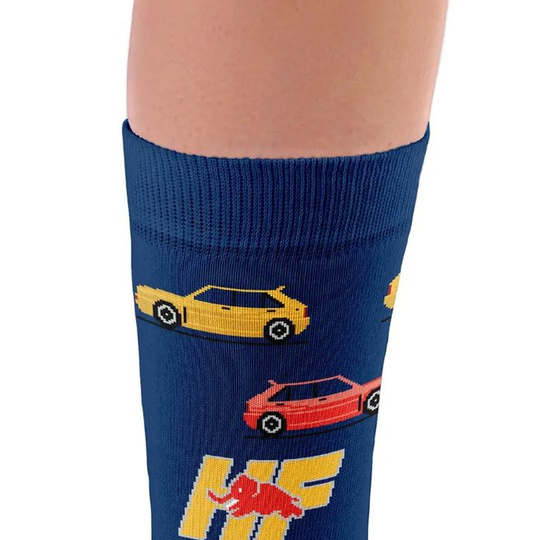 Skarpety Lancia Collection Sparco granatowe
