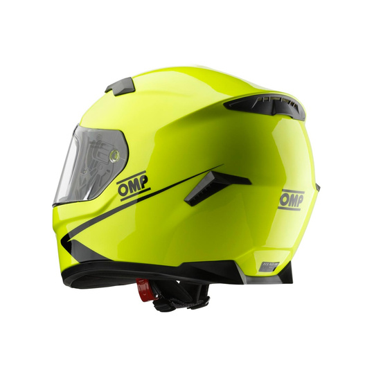 Kask zamknięty kartingowy OMP CIRCUIT EVO 2 żółty