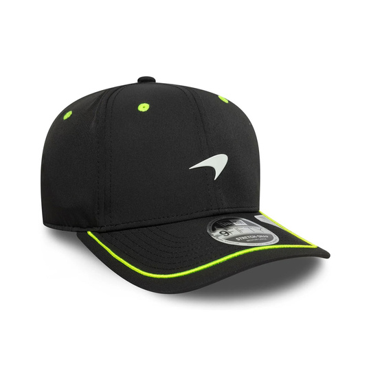 Czapka baseballowa męska POP czarno-zielona McLaren F1 2025