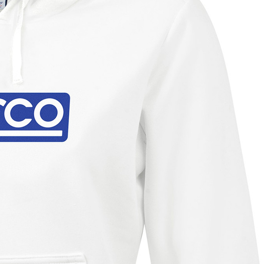 Bluza z kapturem damska Original Sparco biała