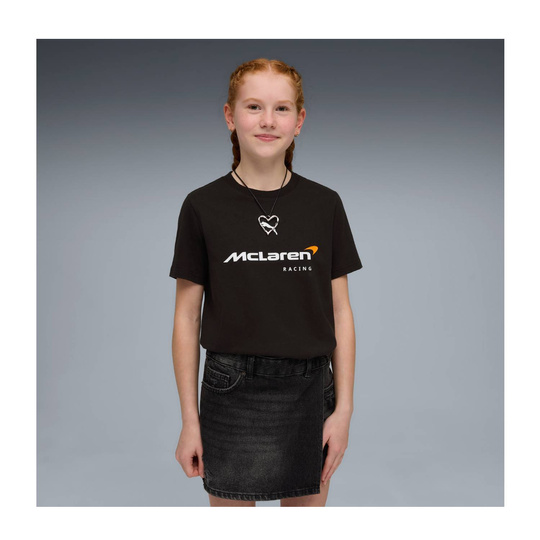Koszulka t-shirt dziecięca Large Logo McLaren F1 2026 czarna