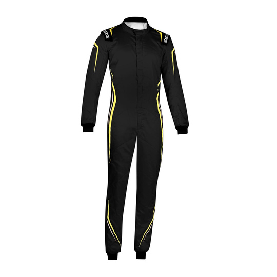 Kombinezon Sparco Prime MY22 czarny/żółty (FIA)