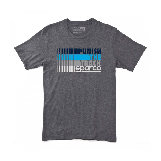 Koszulka t-shirt męska Sparco PUNISH szara