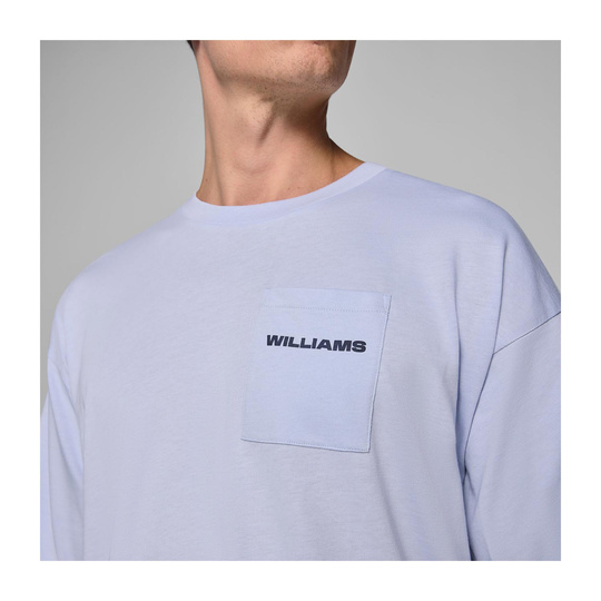 Koszulka t-shirt Oversized Williams F1 niebieska