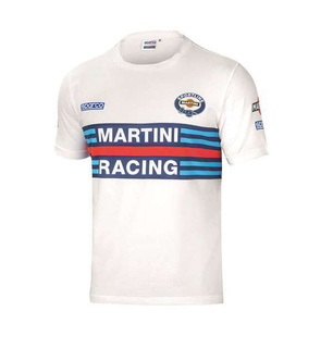 Koszulka t-shirt Martini Racing Sparco biała Koszulka t-shirt Martini Racing Sparco biała