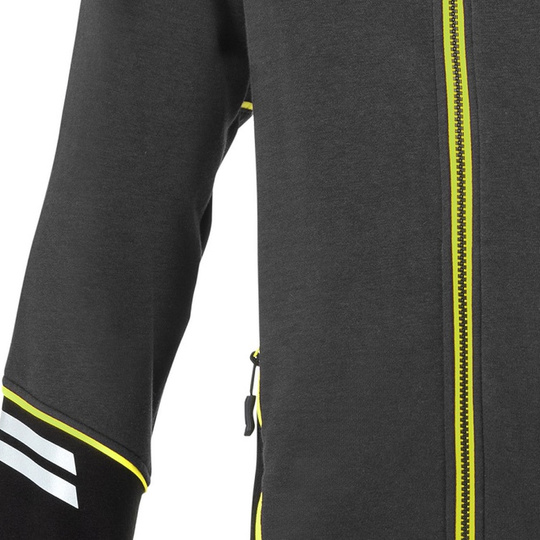 Bluza rozpinana Tech Sparco szara/żółta