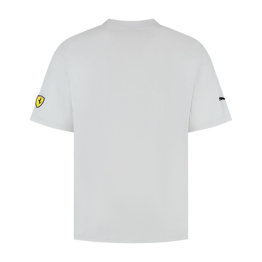 Koszulka T-shirt męska szara Driver Ferrari F1 2025