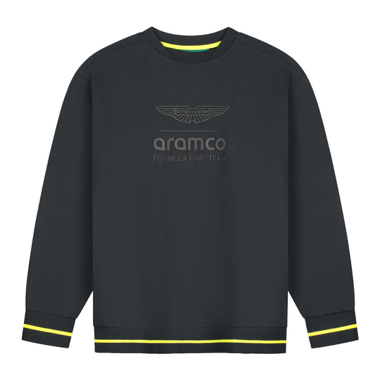 Bluza męska czarna oversized Stealth Aston Martin F1 2026