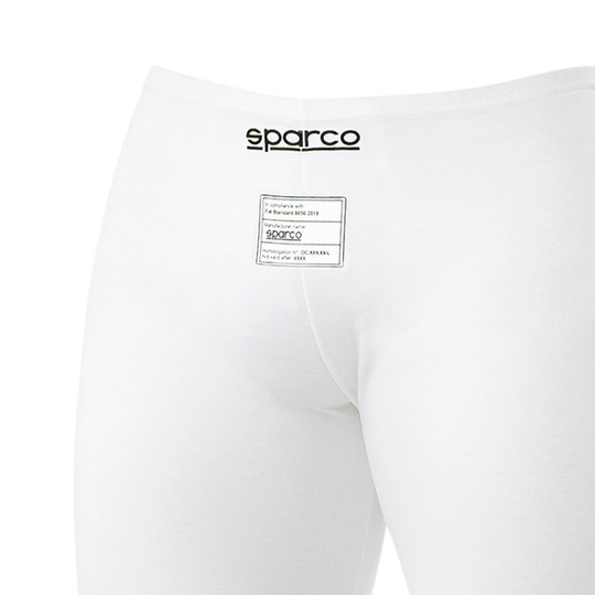 Kalesony Sparco RW-4 MY22 białe (FIA)