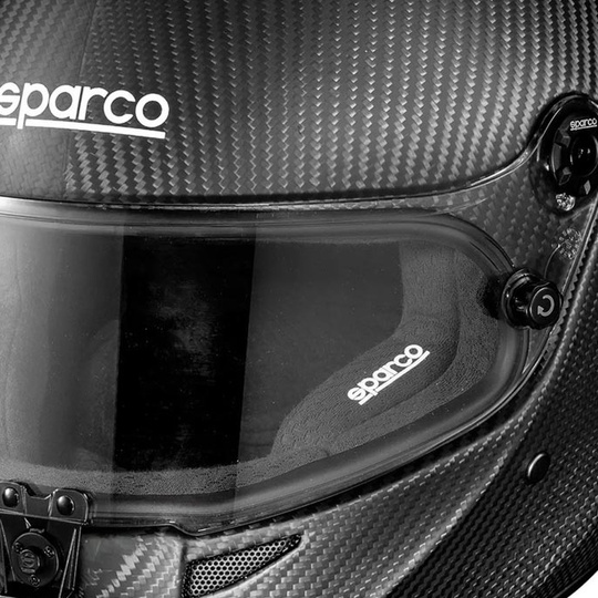 Kask Sparco Stealth KF Carbon czarny (FIA)