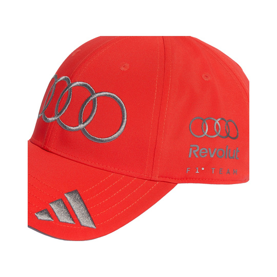 Czapka z daszkiem Gabriel Bortoleto Team Audi Revolut F1 2026 czerwona