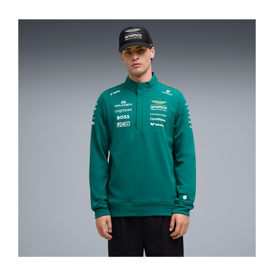 Bluza męska Half Zip Team Aston Martin F1 2026