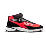 Buty dla pilotów Sparco CHRONO czarno-czerwone (FIA)