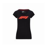 Koszulka T-shirt damska Logo czarna Formula 1 2021