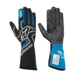 Rękawice wyścigowe Alpinestars Tech-1 RACE V3 czarno-niebieskie (FIA)