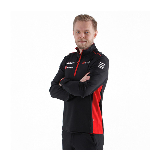 Bluza męska Half Zip Team Haas F1 2023