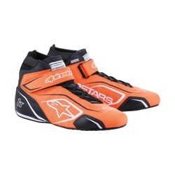 Buty wyścigowe Alpinestars TECH 1-T V3 pomarańczowo-czarne (FIA)