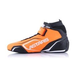 Buty wyścigowe Alpinestars TECH 1-T V3 pomarańczowo-czarne (FIA)
