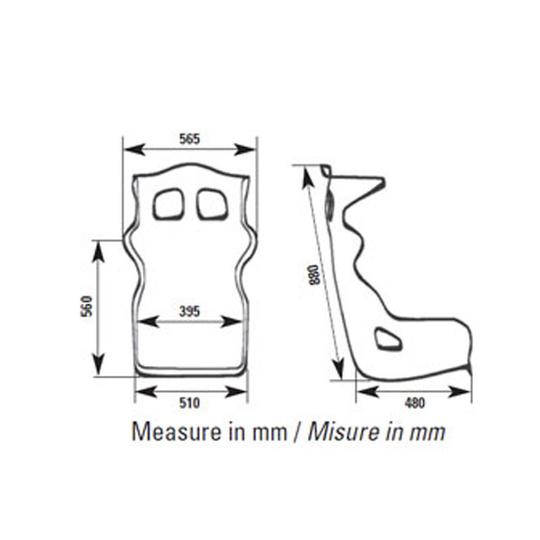 Fotel OMP RS-PT 2 MY14 (homologacja FIA)