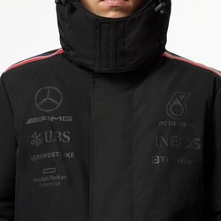 Kurtka męska Winter Team Black Mercedes AMG F1 